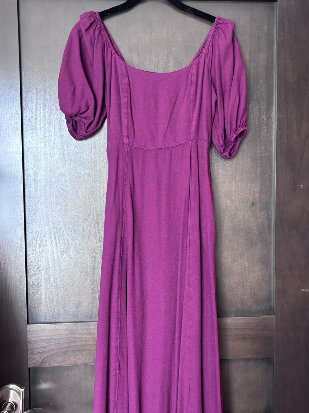 Old Navy Puff Sleeve Maxi Dress